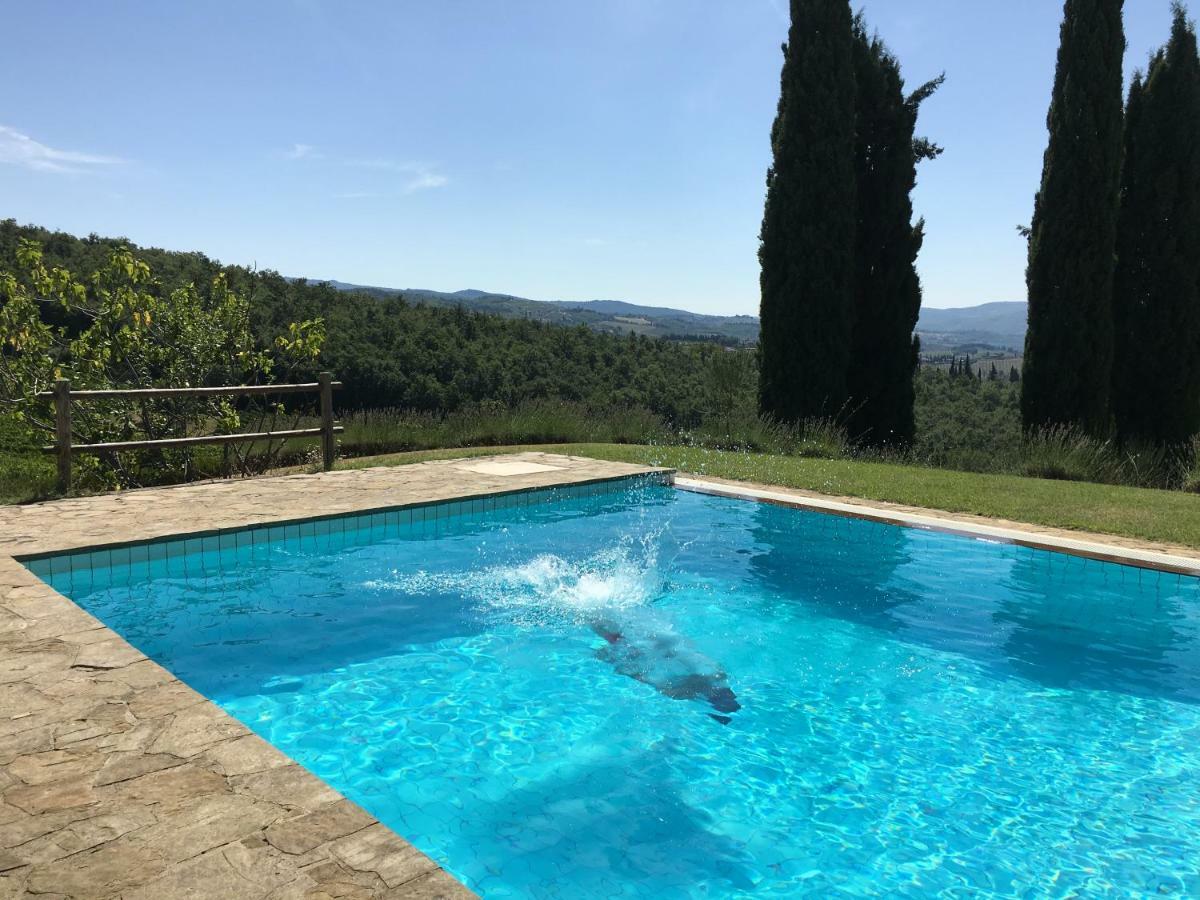 Poggio Al Sole Villa Badia A Passigano Dış mekan fotoğraf